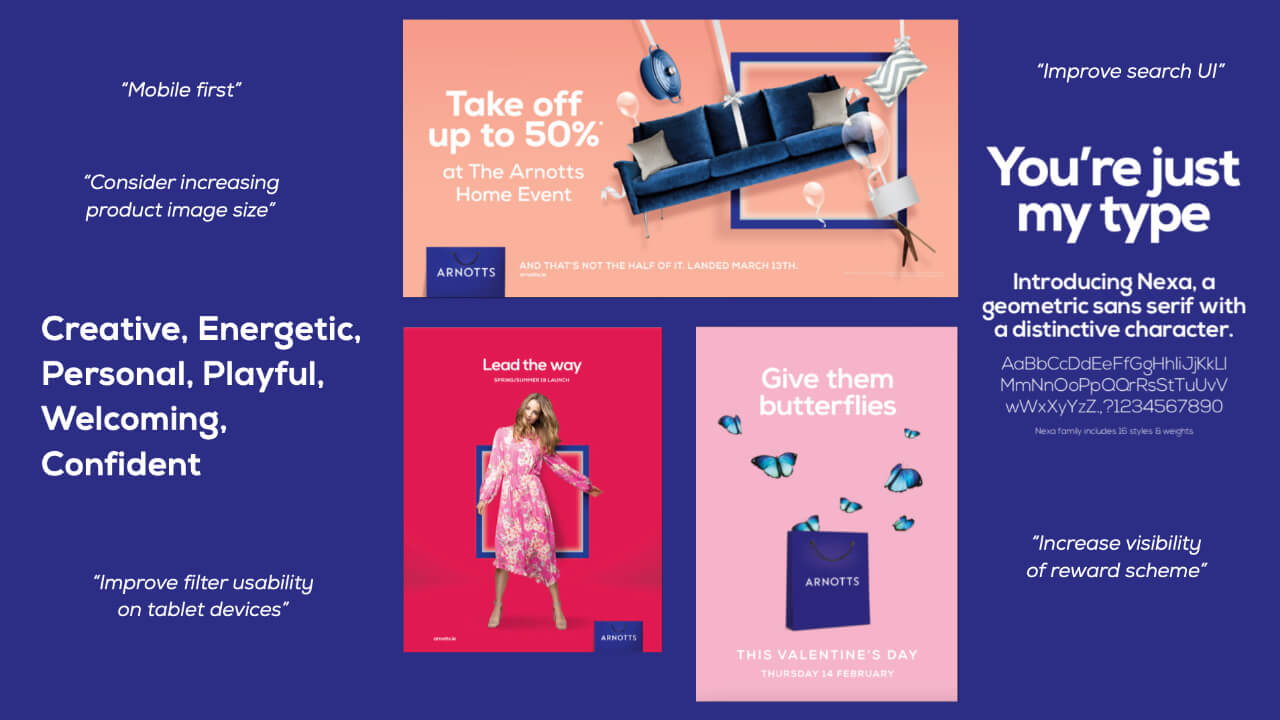 Arnotts brand work