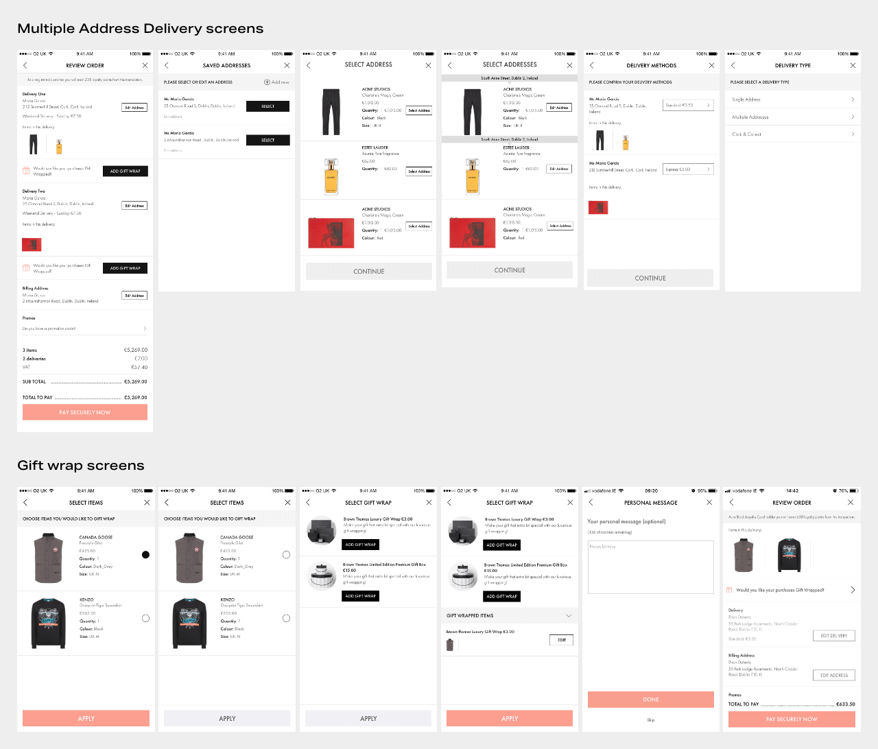 Prototype flow diagram
